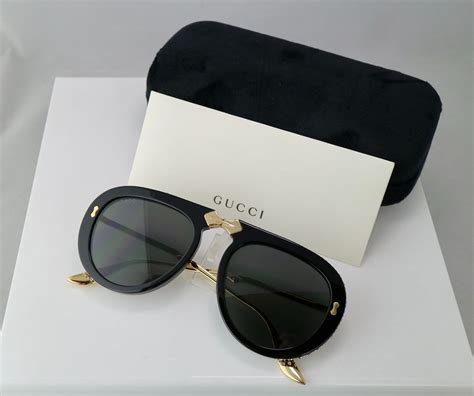 gucci aviator blue glitter sunglasses|Gucci foldable aviator sunglasses.